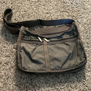 LeSports Sac Grey/Green shoulder bag